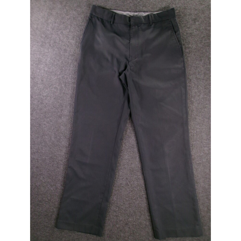 Walter Hagen Pants Men 32X32 Gray Straight Leg Regular Fit Office Classic Golf
